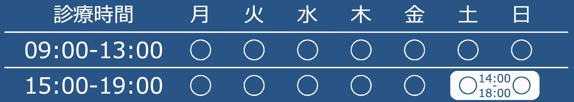 診療時間